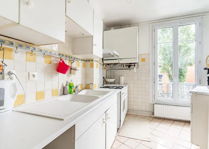 Stunning Parkview Close To Paris 公寓 卡尚